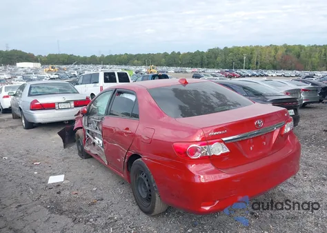 2011 Toyota Corolla Le from USA, damaged, VIN JTDBU4EE3B9163541